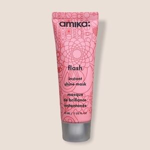 🌻 3/$20 🆕 Amika Flash Instant Shine Treatment Hair Mask Hydrates & Softens, 1 oz